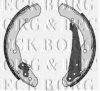 BORG & BECK BBS6230 Brake Shoe Set